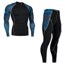 Load image into Gallery viewer, Ski Underwear Set > Men's Winter Thermal Underwear  >Running Tights  suit  > Compressed Thermal Underwear Workout Clothes 4XL