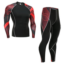 Load image into Gallery viewer, Ski Underwear Set > Men's Winter Thermal Underwear  >Running Tights  suit  > Compressed Thermal Underwear Workout Clothes 4XL