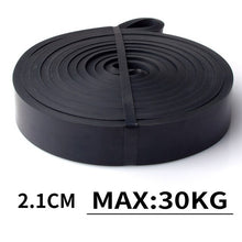 Load image into Gallery viewer, 208cm Pull Rope Resistance Bands Exercise Elastic Fitness Band Natural Latex Rubber Loop Band Workout Training Expander Pilates