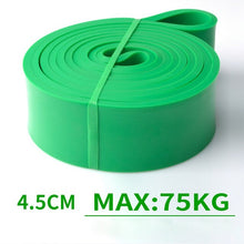 Load image into Gallery viewer, 208cm Pull Rope Resistance Bands Exercise Elastic Fitness Band Natural Latex Rubber Loop Band Workout Training Expander Pilates