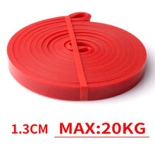 Load image into Gallery viewer, 208cm Pull Rope Resistance Bands Exercise Elastic Fitness Band Natural Latex Rubber Loop Band Workout Training Expander Pilates