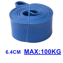 Load image into Gallery viewer, 208cm Pull Rope Resistance Bands Exercise Elastic Fitness Band Natural Latex Rubber Loop Band Workout Training Expander Pilates