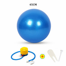 Load image into Gallery viewer, Sports Yoga Balls Bola Pilates Fitness Ball Gym Balance Fitball Exercise Pilates Workout Massage Ball with Pump 55cm 65cm 75cm