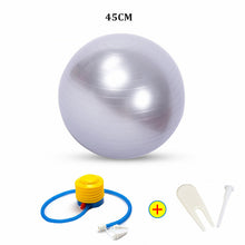 Load image into Gallery viewer, Sports Yoga Balls Bola Pilates Fitness Ball Gym Balance Fitball Exercise Pilates Workout Massage Ball with Pump 55cm 65cm 75cm