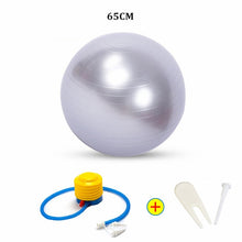 Load image into Gallery viewer, Sports Yoga Balls Bola Pilates Fitness Ball Gym Balance Fitball Exercise Pilates Workout Massage Ball with Pump 55cm 65cm 75cm