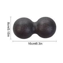 Load image into Gallery viewer, Peanut Massage Balls Double Lacrosse Yoga Ball Lightweight Fitness Body Suited for Myofascial Release Trigger Point Therapy